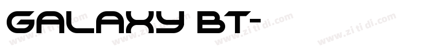 Galaxy BT字体转换